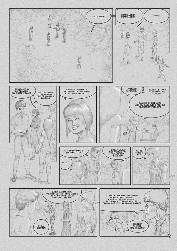 Comic by Torbak Michele Agosteo. Page 4