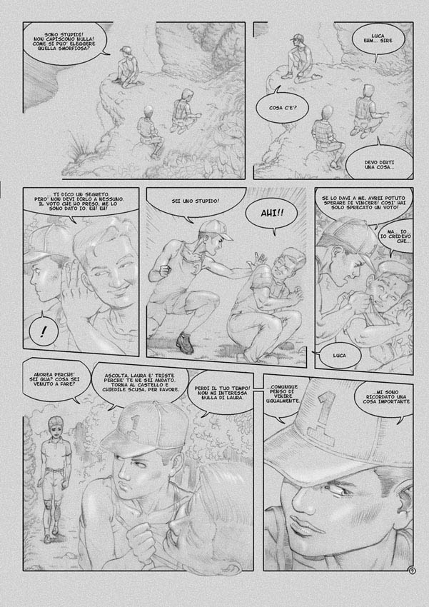 Comic by Torbak Michele Agosteo. Page 7