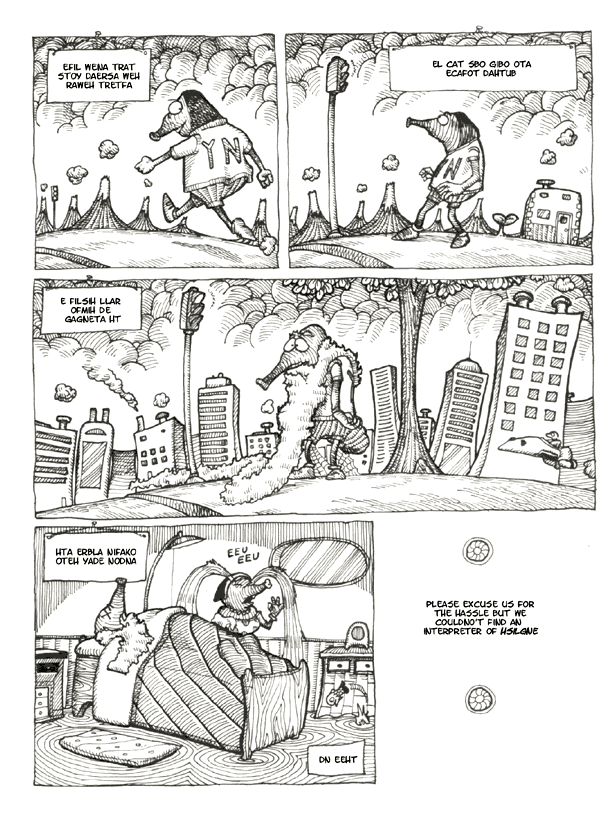 Comic by Torbak Michele Agosteo. Page 2