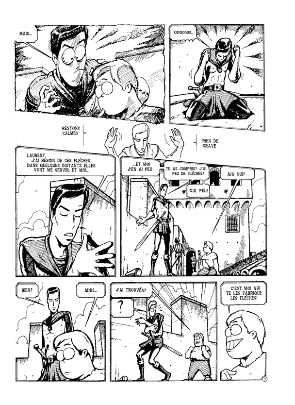 Comic by Torbak Michele Agosteo. Page 3