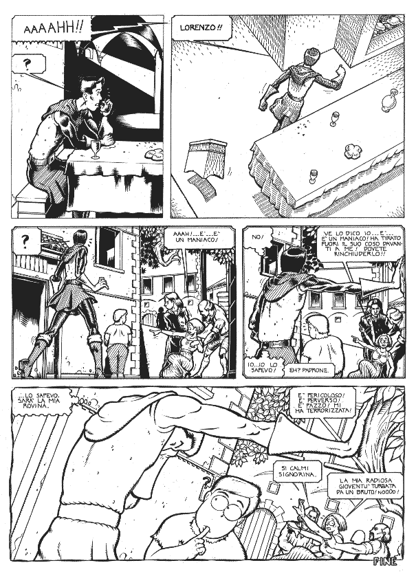 Comic by Torbak Michele Agosteo. Page 4