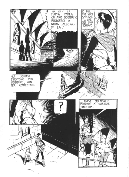Comic by Torbak Michele Agosteo. Page 2