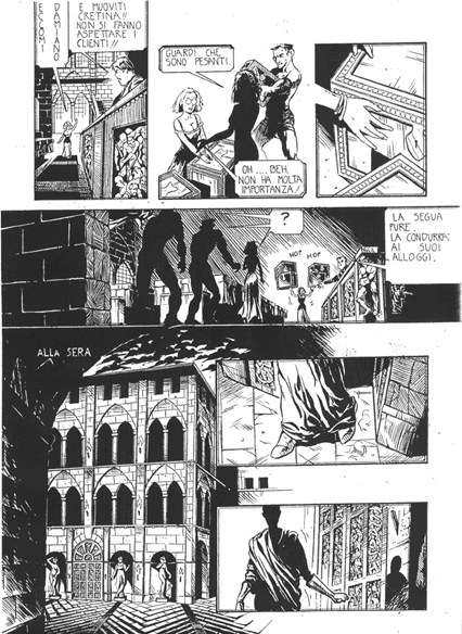 Comic by Torbak Michele Agosteo. Page 36