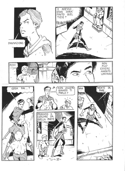 Comic by Torbak Michele Agosteo. Page 4