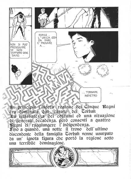 Comic by Torbak Michele Agosteo. Page 6
