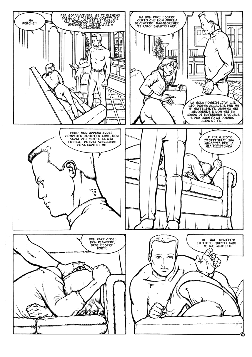 Comic by Torbak Michele Agosteo. Page 2